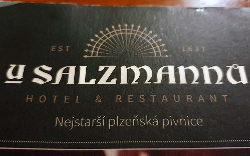 U Salzmannů in Pilsen