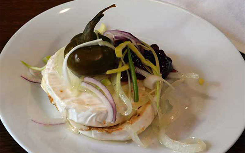 Eingelegter Schimmelkäse