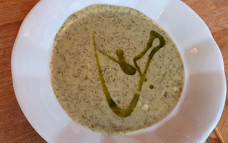 Ein Dillsüppchen