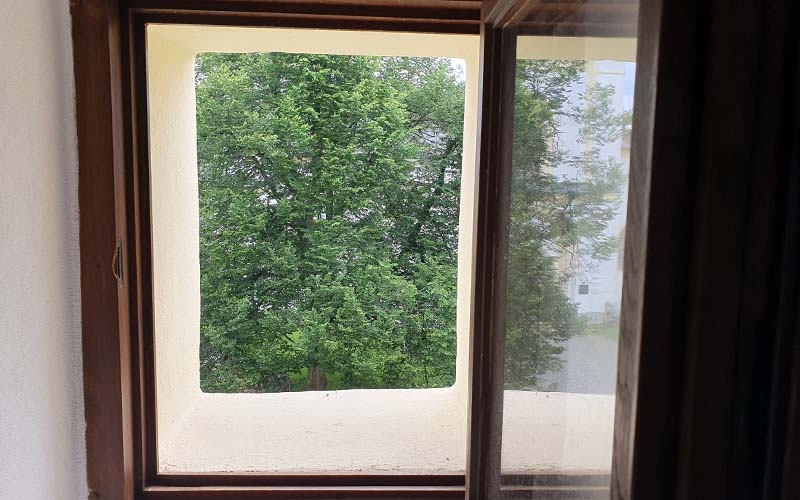 Fenster vom Turmzimmer