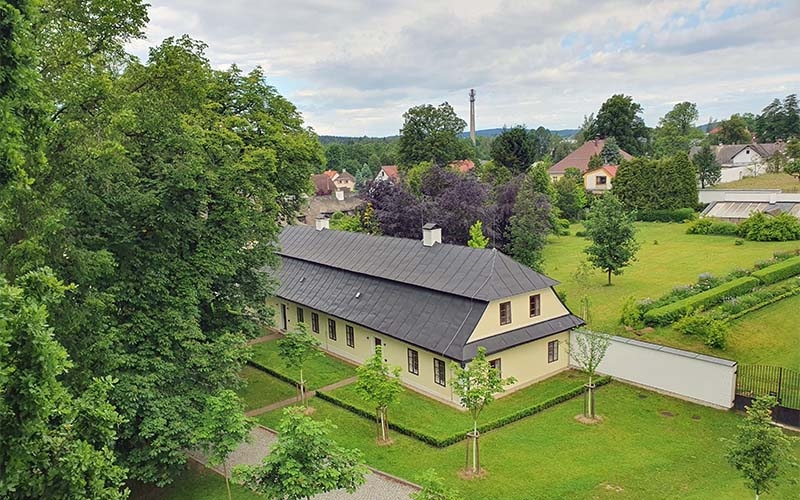 Ausblick zum Turmzimmer