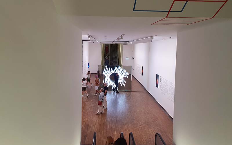 Der erste Blick in die Ausstellung