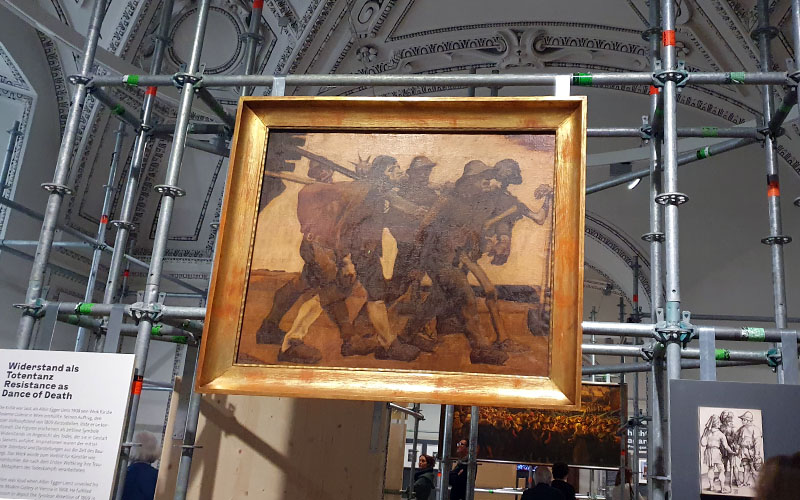 Blick in die Ausstellung