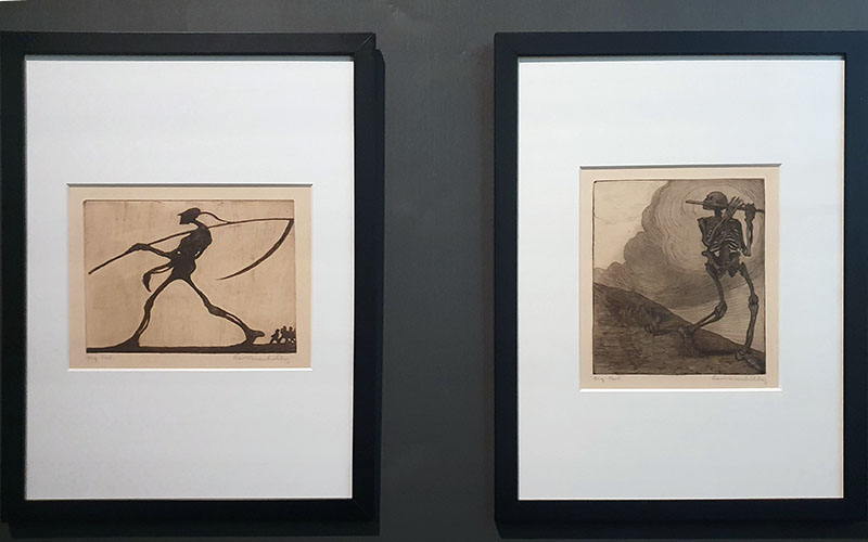 Auch die Kunst reflektiert die Schrecken