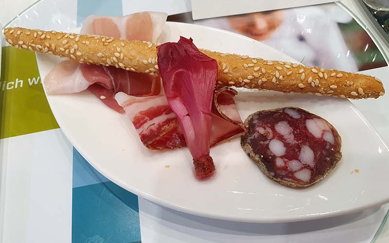 Schinken, Speck und Wurst aus Slowenien zur Vorspeise