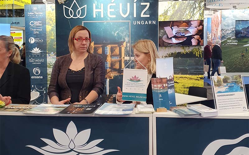 Hévíz auf der Ferien Messe Wien 2025