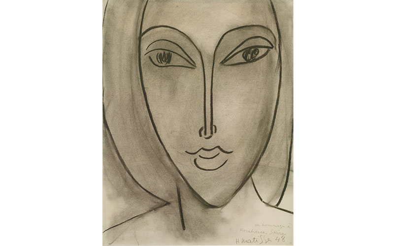 Henri Matisse, Portrait de Rosabianca Skira, 1948 © Succession H. Matisse / Bildrecht, Wien 2024