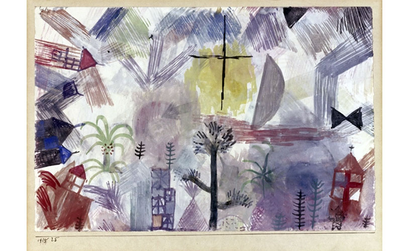 Paul Klee, Unvollendete Landschaft, 1918 © Heidi Horten Collection Foto: kunst-dokumentation.com / Manuel Carreon Lopez