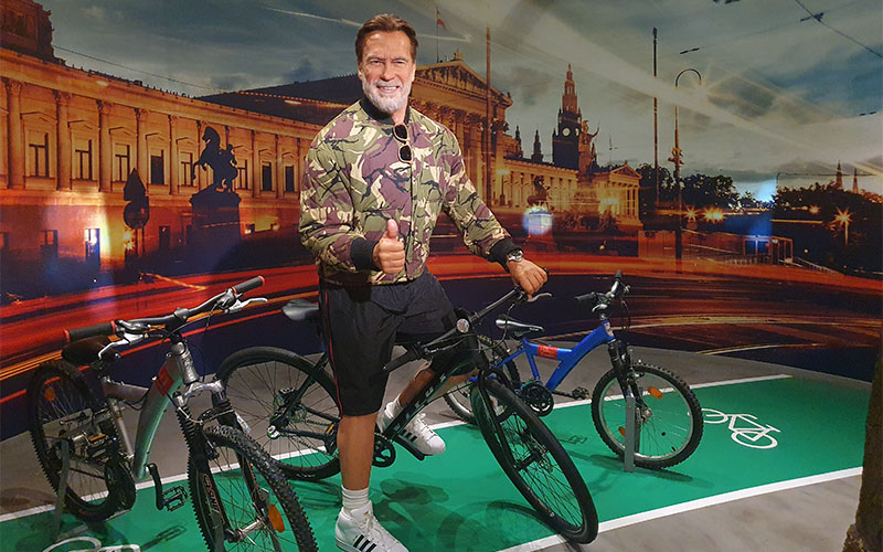 Ich habe Arnie getroffen