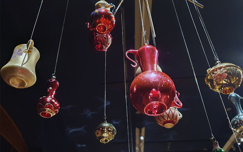Weihnachtsschmuck aus Gablonz