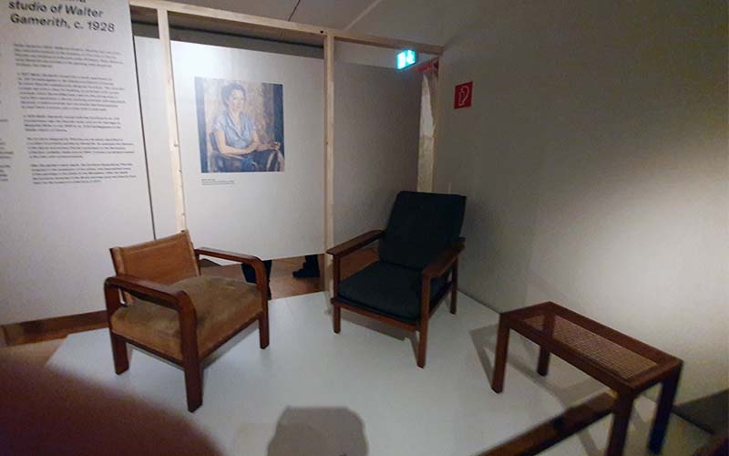 Manche Möbel reisten mit ihren Besitzern in andere Länder