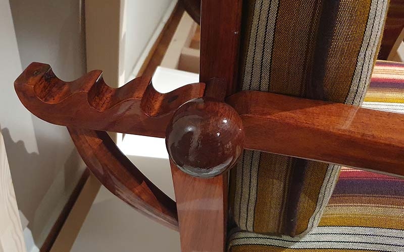 Auch eine interessante Lösung für einen Indoor-Stuhl