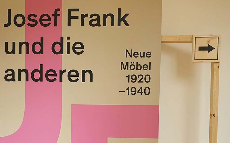 Josef Frank und die anderen. Neue Möbel 1920-1940.
