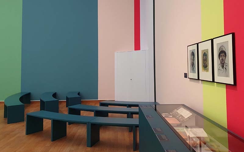 Blick in die Ausstellung