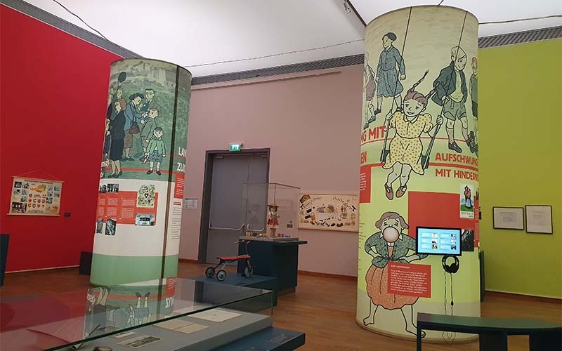 Blick in die Ausstellung