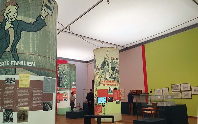 Blick in die Ausstellung