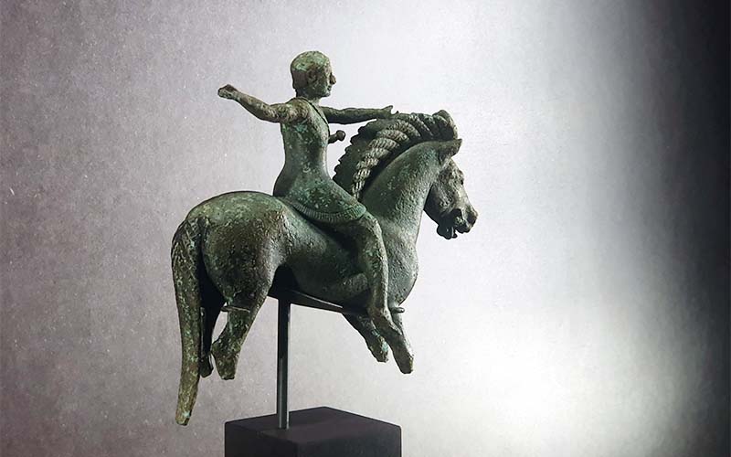 Die Reiterfigur von Babunja