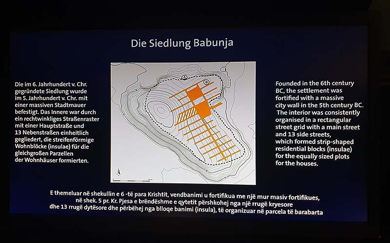 Die Siedlung von Babunja
