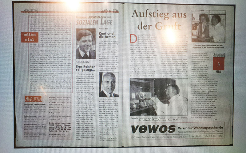 Die erste Ausgabe kann man sogar digital durchlesen