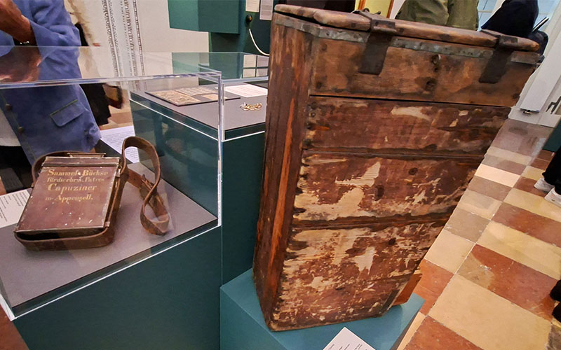 Das "Gepäck" der Franziskaner