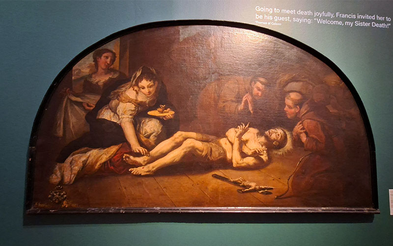 Das Sterben des Hl. Franziskus, Johann Michael Rottmayr (1654-1730), 1689 (?)