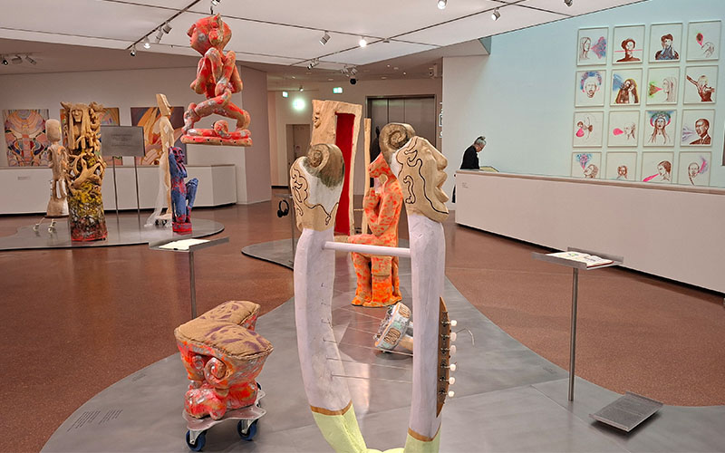 Blick in die Ausstellung