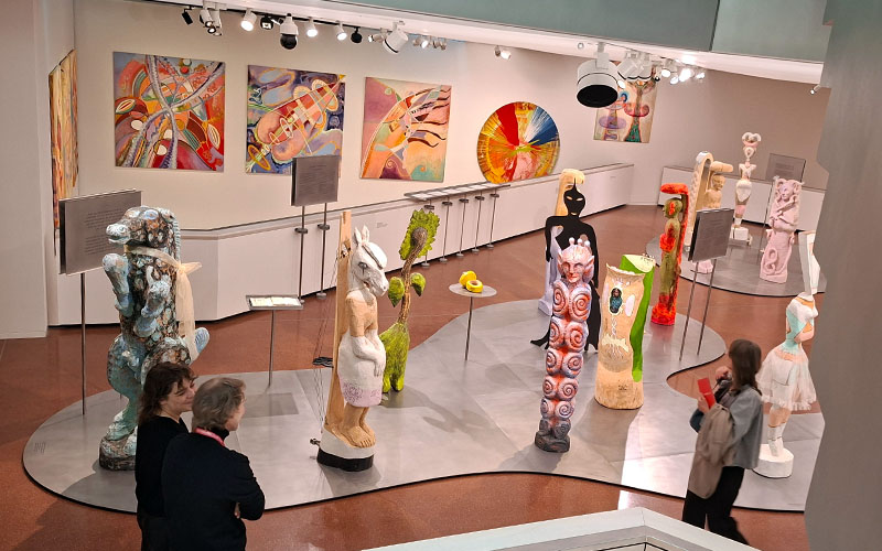 Blick in die Ausstellung