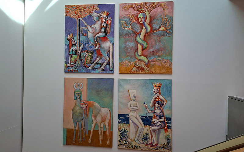 Blick in die Ausstellung