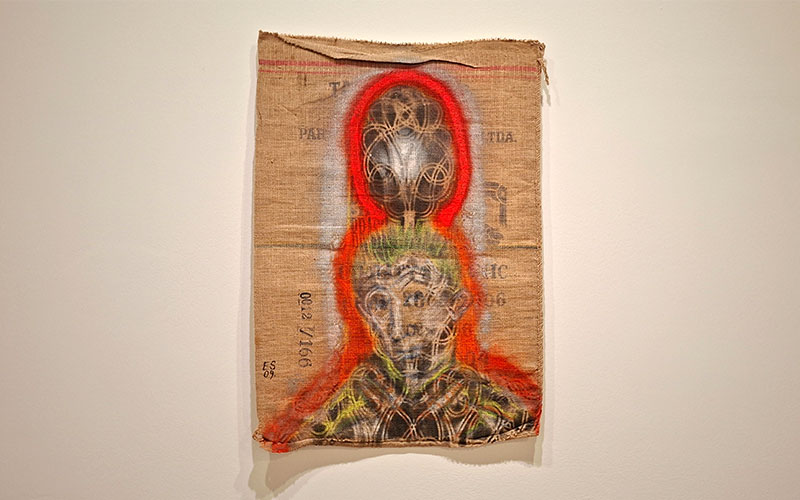 Selbstbildnis als Schiele