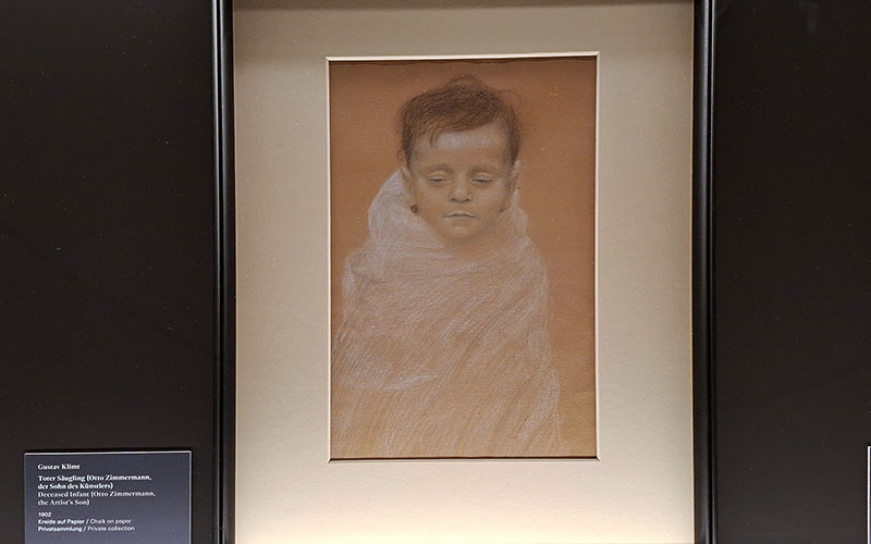 Bildnis des toten Sohnes von Klimt
