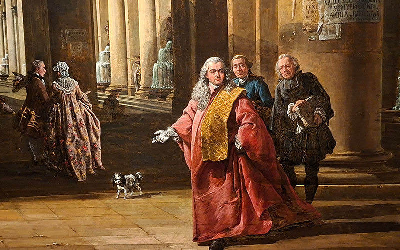 Detail des "Selbstbildnis"