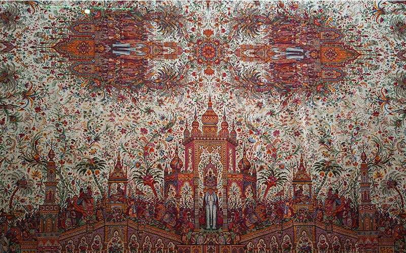 Detail Kaschmirschal