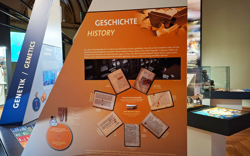 Blick in die Ausstellung