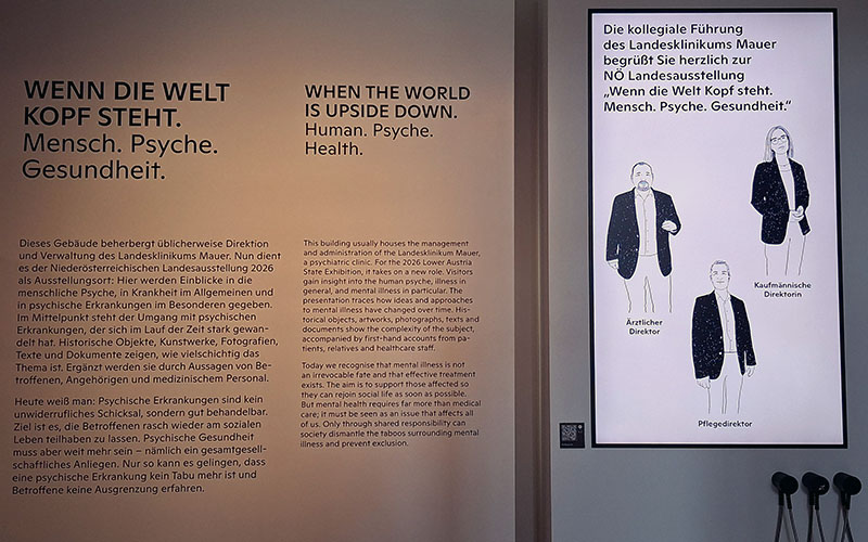 Blick in die Ausstellung