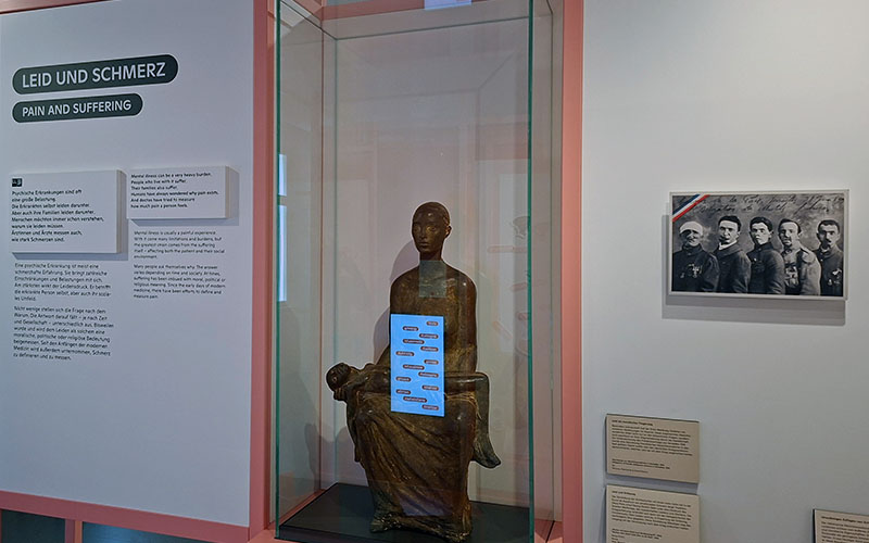 Blick in die Ausstellung