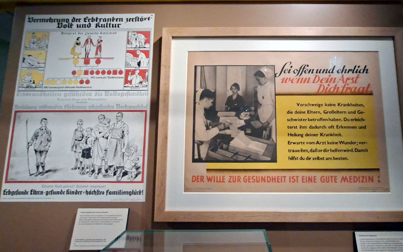 Auch in der Hauptausstellung findet das Thema seinen Widerhall