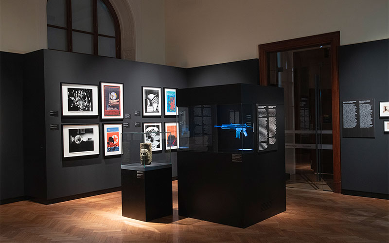 Blick in die Ausstellung (Foto © KHM-Museumsverband, Weltmuseum Wien, Konrad Limbeck)