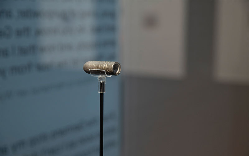 Auch Gewehrkugeln können aufschlussreich sein (Foto © KHM-Museumsverband, Weltmuseum Wien, Konrad Limbeck)