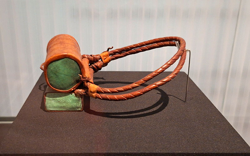 Ein Schutzobjekt aus der Ausstellung