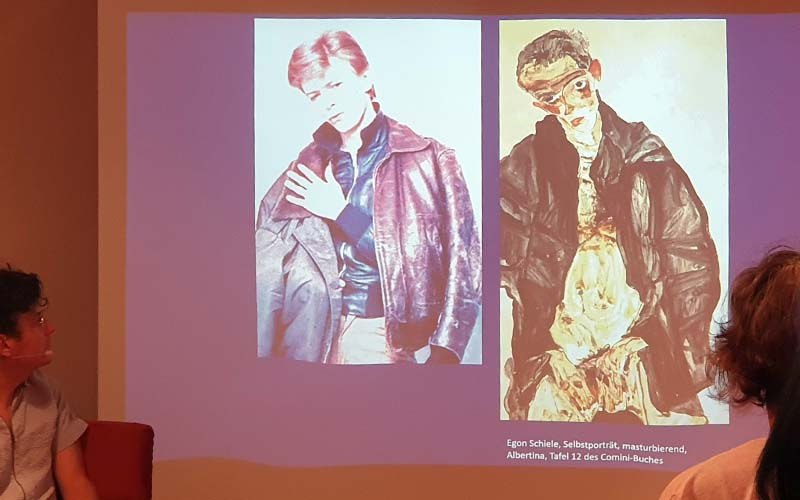 Auch David Bowie wurde von Egon Schiele beeinflusst