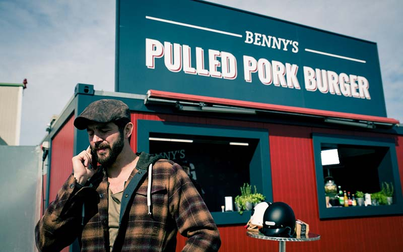 Pulled Pork mit Jaus und Pizzera im Kino