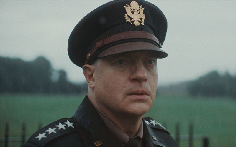 Brendan Fraser spielt General Dwight D. Eisenhower, den Oberbefehlshaber der Alliierten. (Bild © 2026 Studiocanal SAS / Constantin Film Österreich)