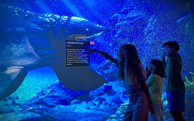 Jurassic-The Immersive Experience, Observation Lab, Sea Creatures (Foto © Immersium:Wien)