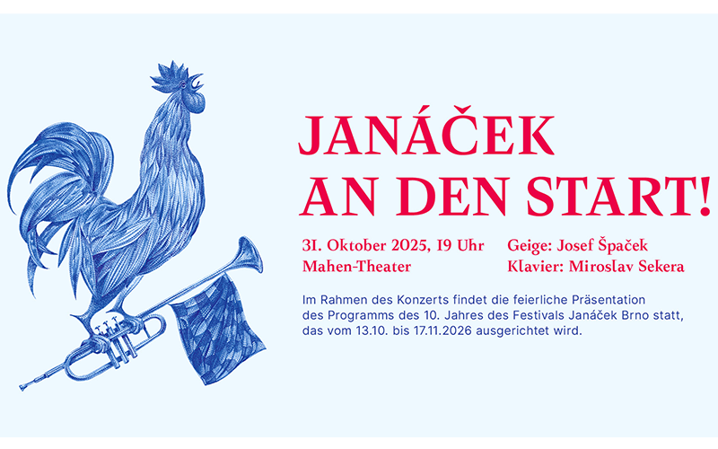 Janacek am Start - Grafik © Janacek Festival