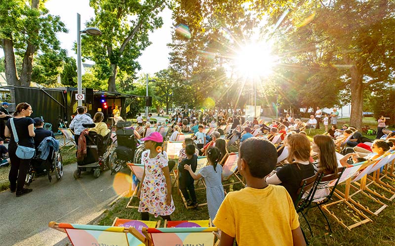 Kultursommer Wien im Hyblerpark (Foto © Judith Stehlik)