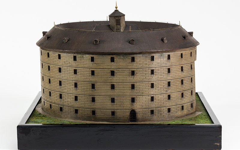 Ein Modell des Narrenturms wird bei der Ausstellung zu sehen sein