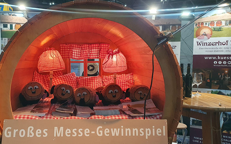 Übernachten im Weinfass