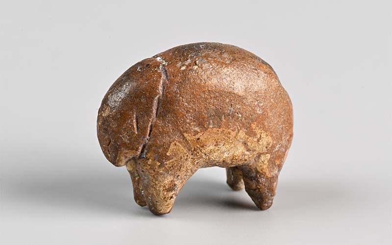 Das kleine Ton-Mammut (Foto © NHM Wien, Chloe Potter)
