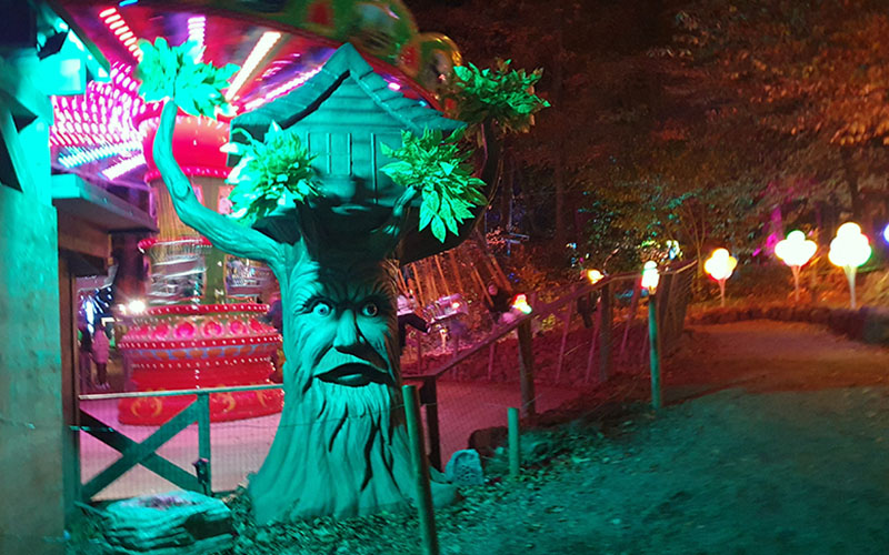 Styrassic Park bei der Lichtshow