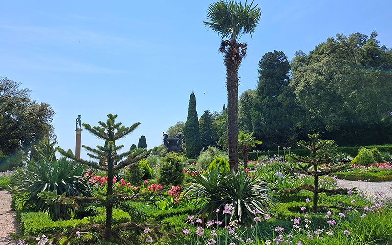 Im Garten von Miramare